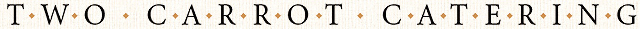 Two Carrot Catering Logo